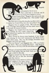 Şeffaf Ayraç 1 - Kedi - Vivago Art