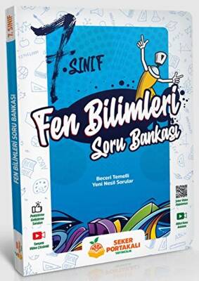 Şeker Portakalı Yayıncılık 7. Sınıf Fen Bilimleri Soru Bankası - 1