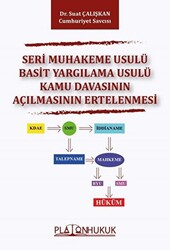 Seri Muhakeme Usulü Basit Yargılama Usulü Kamu Davasının Açılmasının Ertelenmesi - 1