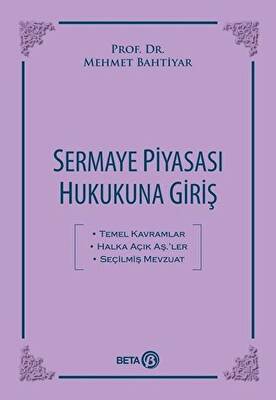 Sermaye Piyasası Hukukuna Giriş - 1