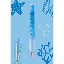 Serve Deep 0.7 Versatil Kalem Doğa Teması - Gök Mavi Yunus Baskı - Serve