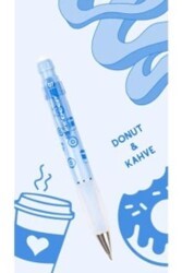 Serve Deep Mekanik Kurşun Kalem 0.7Mm Kahve ve Donut - Gök Mavi - Serve