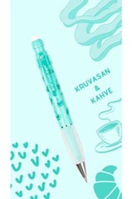 Serve Deep Mekanik Kurşun Kalem 0.7Mm Kruvasan ve Kahve - Nane Yeşil - 1