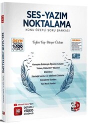 Ses-Yazım Noktalama Konu Özetli Soru Bankası - 3D Yayınları