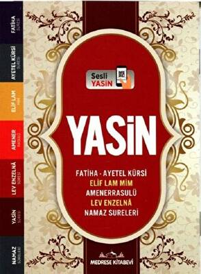 Sesli Yasin-i Şerif İri Yazılı Arapça Cep Boy - 1