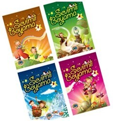 Sevimli Boyama 4 Kitap Takım - Karatay Çocuk