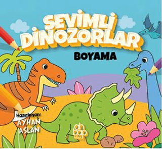 Sevimli Dinozorlar Boyama - 1