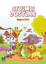 Sevimli Dostlar Boyama Kitabı - Mgv Yayınları