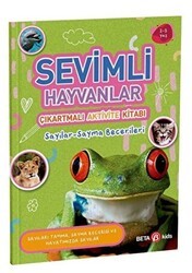 Sevimli Hayvanlar - Çıkartmalı Aktivite Kitabı - Beta Kids