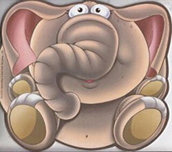 Sevimli Hayvanlar Çıkartmalı Boyama - Fil - Final Kültür Sanat Yayınları