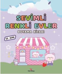 Sevimli Renkli Evler Boyama Kitabı - Yeti Kitap