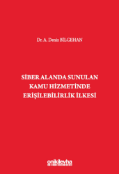 Siber Alanda Sunulan Kamu Hizmetinde Erişilebilirlik İlkesi - 1