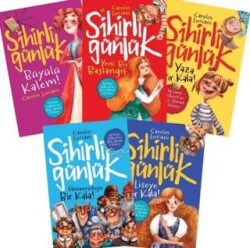 Sihirli Günlük Kitap Seti 5 Kitap Takım - Mor Kelebek
