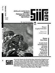 Şiirden İki Aylık Şiir Dergisi Sayı: 18 - Şiirden Yayıncılık