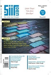 Şiirden İki Aylık Şiir Dergisi Sayı: 35 Mayıs-Haziran 2016 - Şiirden Yayıncılık