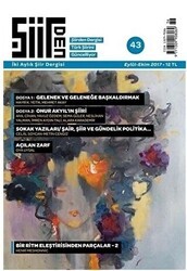 Şiirden İki Aylık Şiir Dergisi Sayı: 43 Eylül-Ekim 2017 - Şiirden Yayıncılık