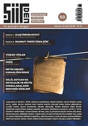Şiirden İki Aylık Şiir Dergisi Sayı: 50 Kasım - Aralık 2018 - Şiirden Yayıncılık