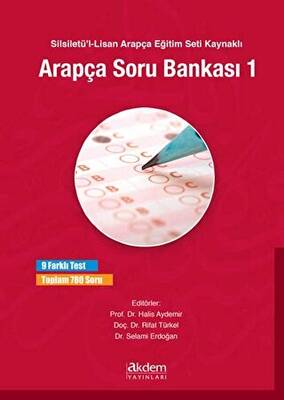 Silsiletü`l-Lisan Arapça Eğitim Seti Kaynaklı Arapça Soru Bankası 1