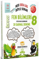 Sinan Kuzucu Yayınları 2026 8. Sınıf Fen Bilimleri İlk Doz Sarmal Branş Denemeleri - Sinan Kuzucu Yayınları