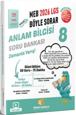 2026 8. Sınıf LGS Anlam Bilgisi MEB Böyle Sorar Soru Bankası - 1