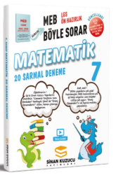 Sinan Kuzucu Yayınları 7. Sınıf Matematik 20 Sarmal Deneme - Sinan Kuzucu Yayınları
