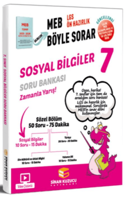Sinan Kuzucu Yayınları 7. Sınıf Sosyal Bilgiler Soru Bankası - 1