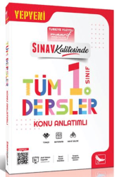 Sınav Kalitesinde 1. Sınıf Tüm Dersler Konu Anlatımlı - Sınav Yayınları