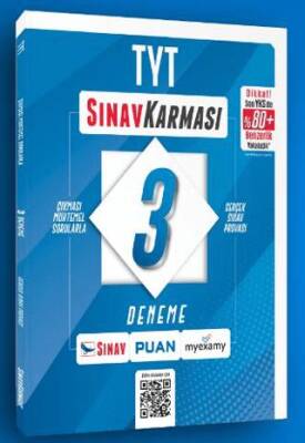 Sınav Yayınları Sınav Karması TYT 3 Deneme - 1