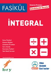 Sınavın Provası Çıkabilecek Sorular - Fasikül İntegral - Birey Eğitim Yayınları