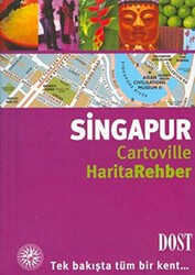 Singapur Cartoville Harita Rehber - Dost Kitabevi Yayınları