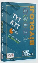 TYT- AYT Biyoloji Soru Bankası - Sinyal Yayınları