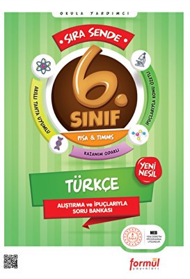 Formül Yayınları Sıra Sende 6. Sınıf Türkçe Soru Bankası - 1