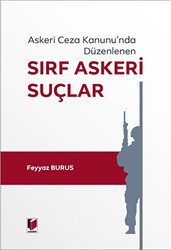 Sırf Askeri Suçlar - Adalet Yayınevi