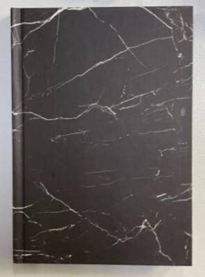 Siyah Mermer Defter - Mermer Serisi - 1
