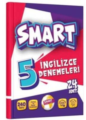 Smart English Smart English 5. Sınıf İngilizce Denemeleri 24 Adet - 1