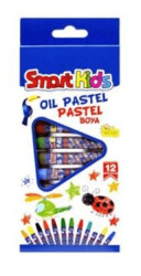 Smart Kids Yağlı Pastel 12Li - BKM Kitap