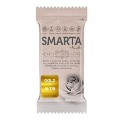 Smarta Akıllı Model Hamuru Metalik Altın 60Gr - Smarta