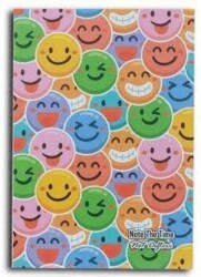 Smile Face Emoji Patterns Not Defteri - 1