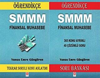 Ekin Basım Yayın SMMM Finansal Muhasebe Soru Bankası ve Tekrar Sorulu Konu Anlatımı 2 Kitap Birarada - 1