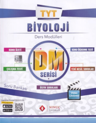 Sonuç Yayınları 2024 -2025 TYT DM Serisi Biyoloji Soru Bankası - 1