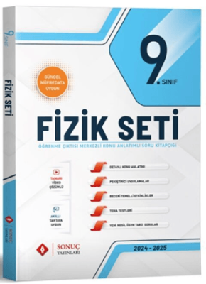 Sonuç Yayınları 9. Sınıf Fizik Modüller Set - 1