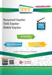 Sonuç Yayınları TYT Rasyonel Sayılar - Üslü Sayılar - Köklü Sayılar Soru Bankası - 1