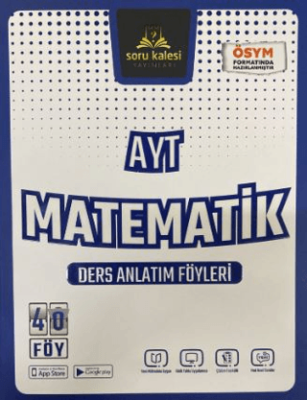 Soru Kalesi Yayınları AYT Matematik Ders Anlatım Föyleri - 1