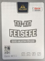 Soru Kalesi Yayınları TYT - AYT Felsefe Ders Anlatım Föyleri - Soru Kalesi Yayınları