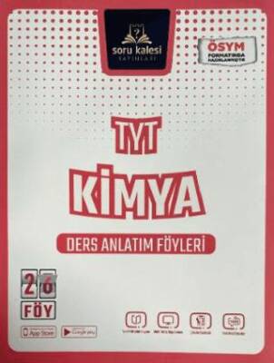 Soru Kalesi Yayınları TYT Kimya Ders Anlatım Föyleri - 1