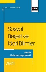 Sosyal, Beşeri Ve İdari Bilimler - Eğitim Yayınevi - Bilimsel Eserler