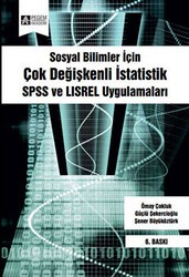 Sosyal Bilimler İçin Çok Değişkenli İstatistik - Pegem Akademi Yayıncılık