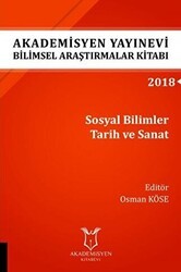Sosyal Bilimler Tarih ve Sanat AYBAK 2018 Eylül - Akademisyen Kitabevi