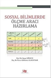 Sosyal Bilimlerde Ölçme Aracı Hazırlama - Anı Yayıncılık