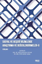 Sosyal ve Beşeri Bilimlerde Araştırma ve Değerlendirmeler-II - Gece Kitaplığı
